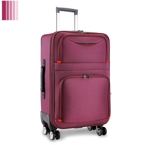 2024 New Large Capacity Durable Luggage Sets Oxford Suitcase Women