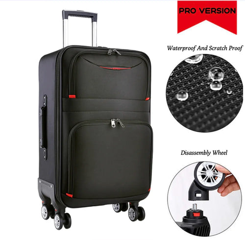 2024 New Large Capacity Durable Luggage Sets Oxford Suitcase Women